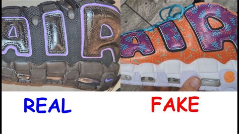 do i have fake nike more uptempo|how to spot original nike air.